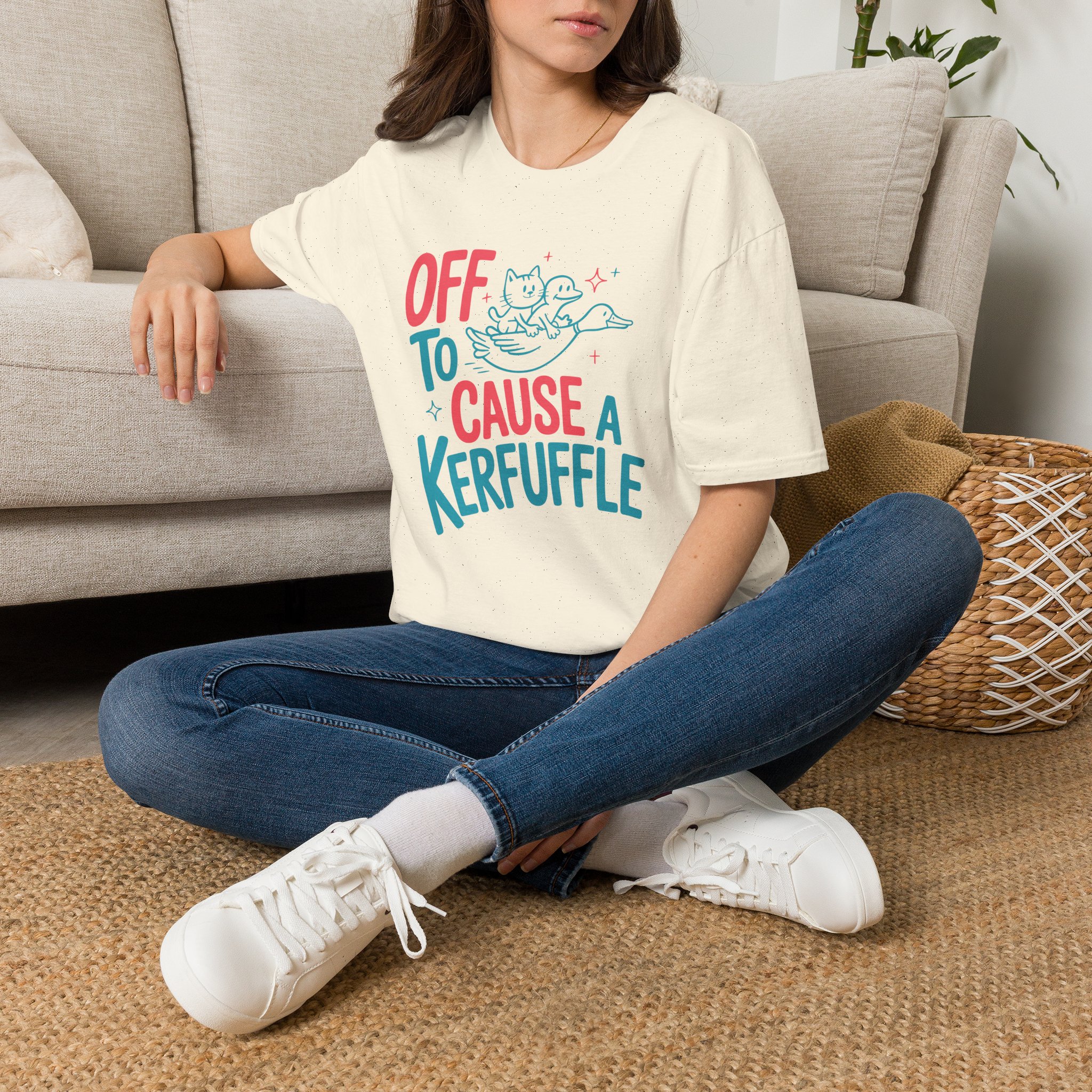 Off to cause a kerfuffle T-shirt - Image 3