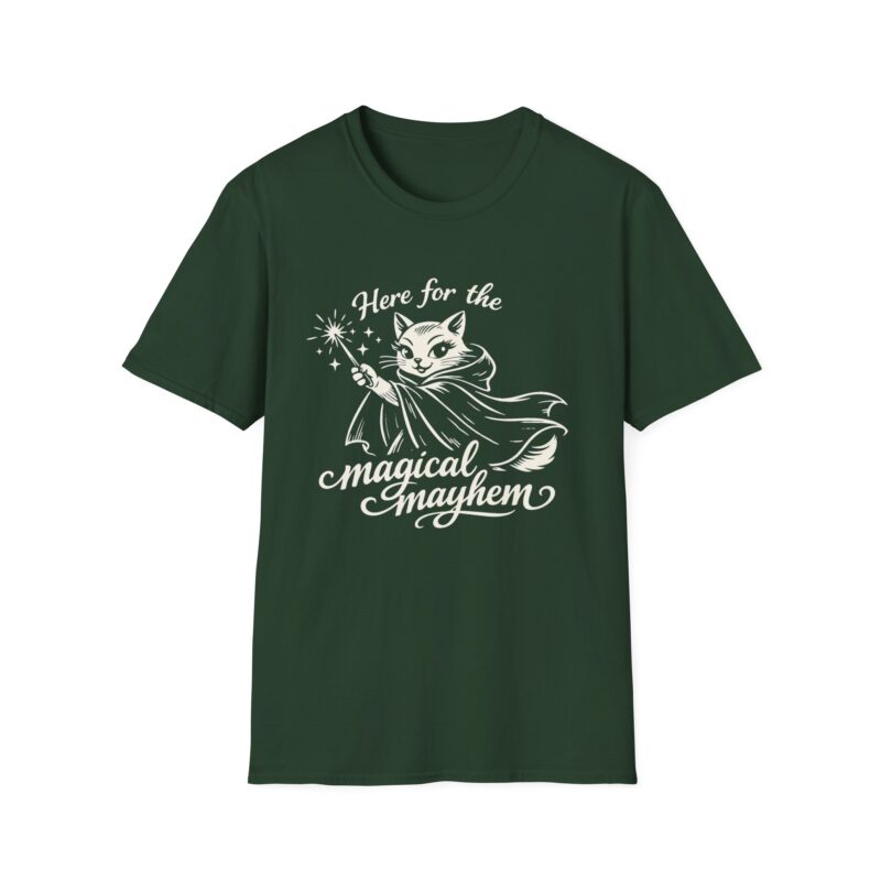 Here for the magical mahem cat Halloween T-shirt