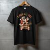 Sleigh All Day Santa Claus Scooter Festive Season T-Shirt