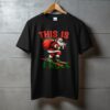 Skiing Santa This Is How I Roll T-Shirt