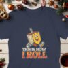 This Is How I Roll Dreidel Hanukkah Jewish Holiday T-Shirt