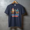 Chrismukkah Santa & Dreidel Graphic T-Shirt