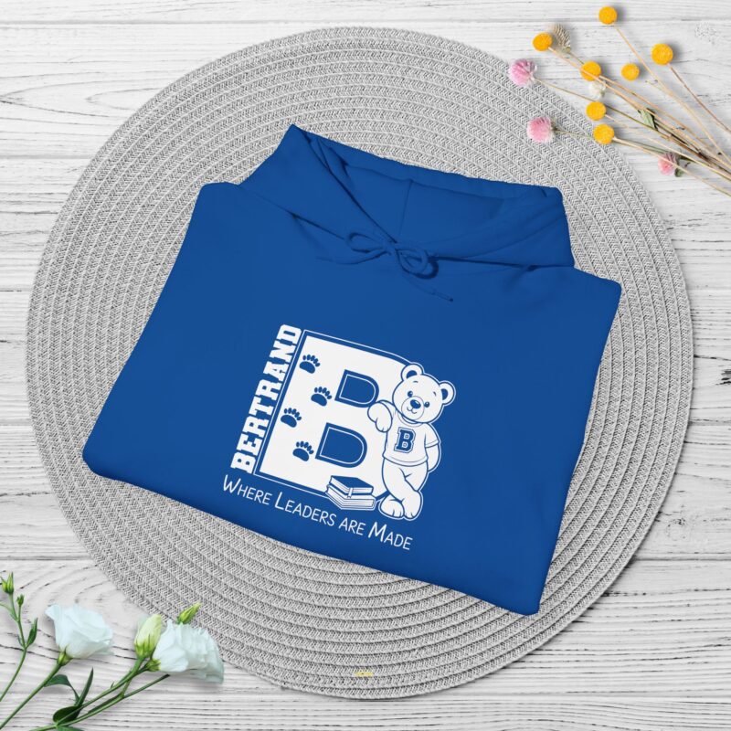 School Special - ADULT - Bertrand "B" Bear Hoodie (Front print)