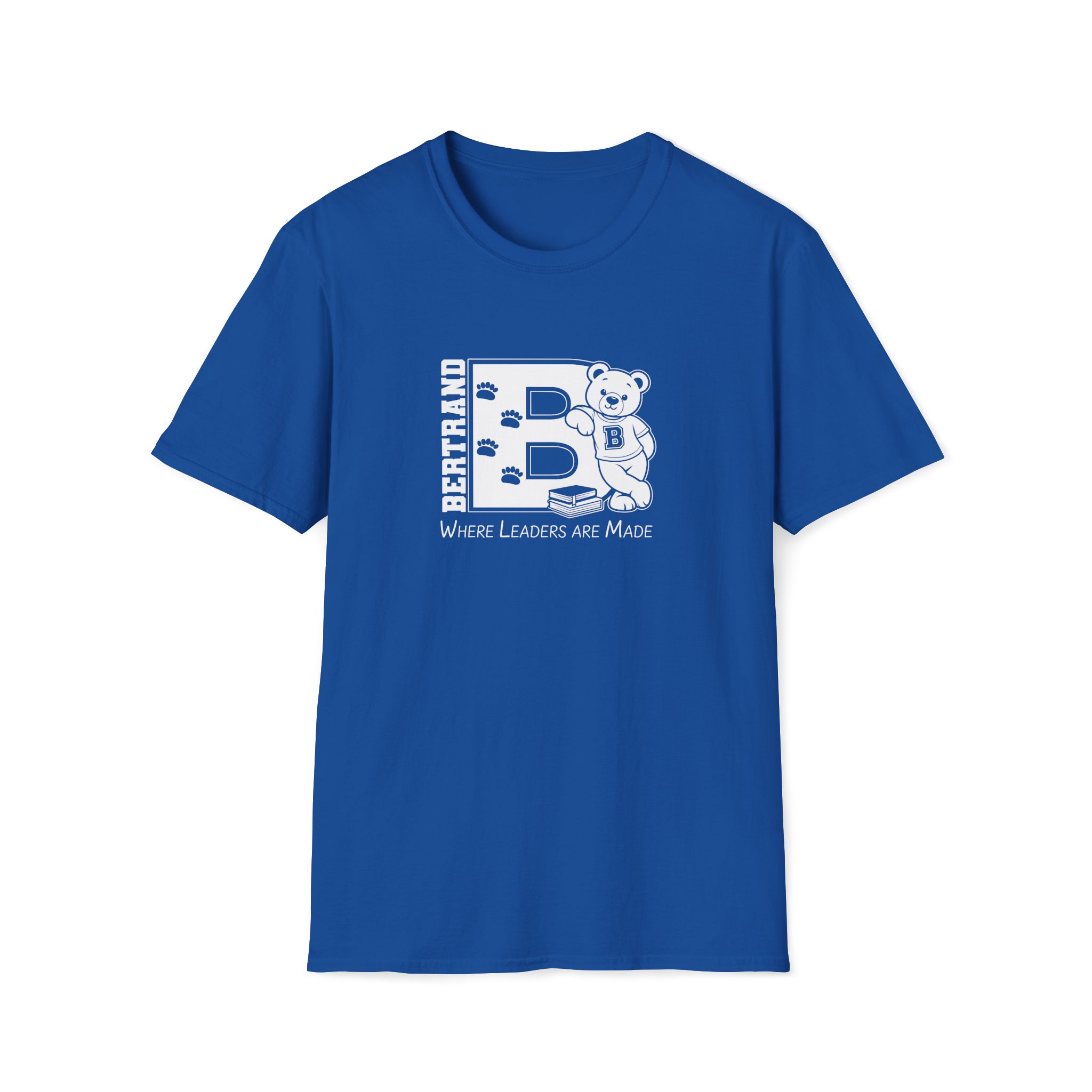 16536489965309325831_2048_custom-1.jpeg ADULT - SCHOOL SPECIAL: Bertrand "B" Bear Tee