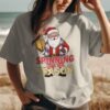 Spinning Into The Season Santa Holiday Celebration T-Shirt