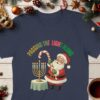 Passing The Light Along Christmas Hanukkah Santa T-Shirt
