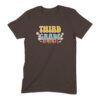 Retro Groovy Third Grade Teacher T-Shirt