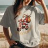 Scootin Through The Holidays Santa Christmas Ride T-Shirt