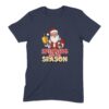 Spinning Into the Season Santa Dreidel T-Shirt