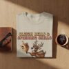 Sleigh Bells Spinning Skills with Deer Hanukkah T-Shirt