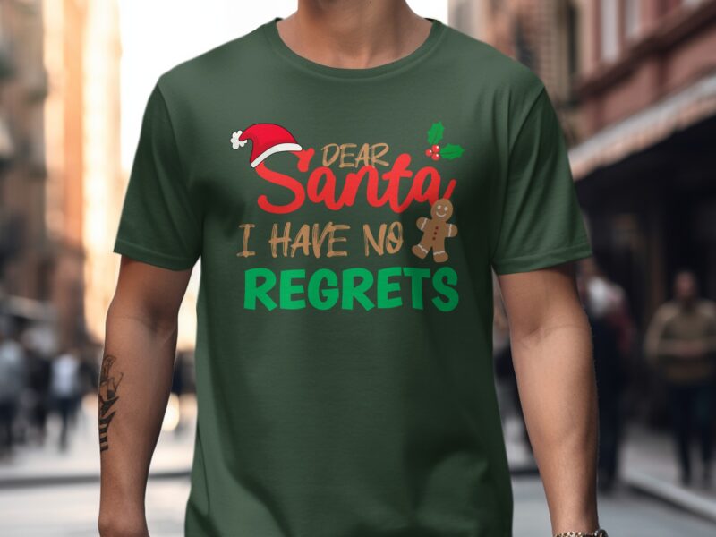 Dear Santa I Have No Regrets T-Shirt
