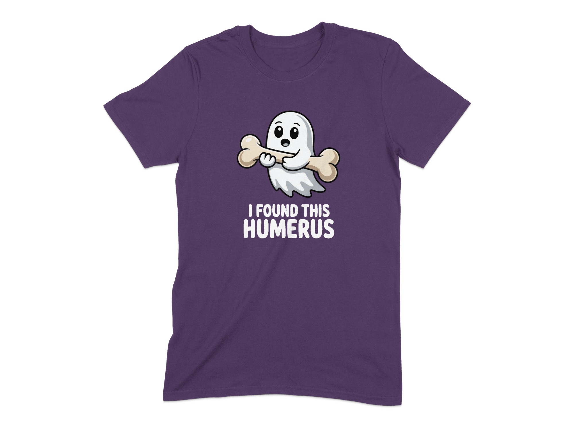 4f2b9478-60d6-469e-b44c-7a901eb36802 Cute Ghost I Found This Humerus T-Shirt