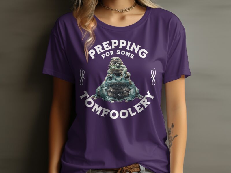 Prepping For Tomfoolery Frog T-Shirt