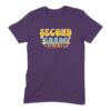Retro Groovy Second Grade Teacher T-Shirt