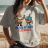 Festival of Lights and Late Nights Santa Dreidel T-Shirt