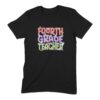 Retro Fourth Grade Teacher T-Shirt