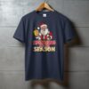 Spinning Into the Season Santa Dreidel T-Shirt