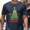 Tree-Mendous Vibes Only Holiday Christmas Tree T-Shirt