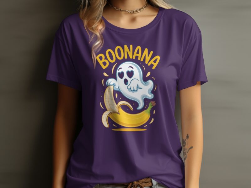 Boonana Ghost Funny Pun T-Shirt