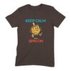 Keep Calm and Spin On Hanukkah Dreidel T-Shirt
