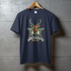 North Pole Flight Crew Aviator Deer T-Shirt