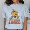 This Is How I Roll Dreidel Hanukkah Jewish Holiday T-Shirt