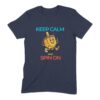 Keep Calm and Spin On Hanukkah Dreidel T-Shirt