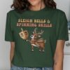 Chrismukkah Reindeer Dreidel T-Shirt
