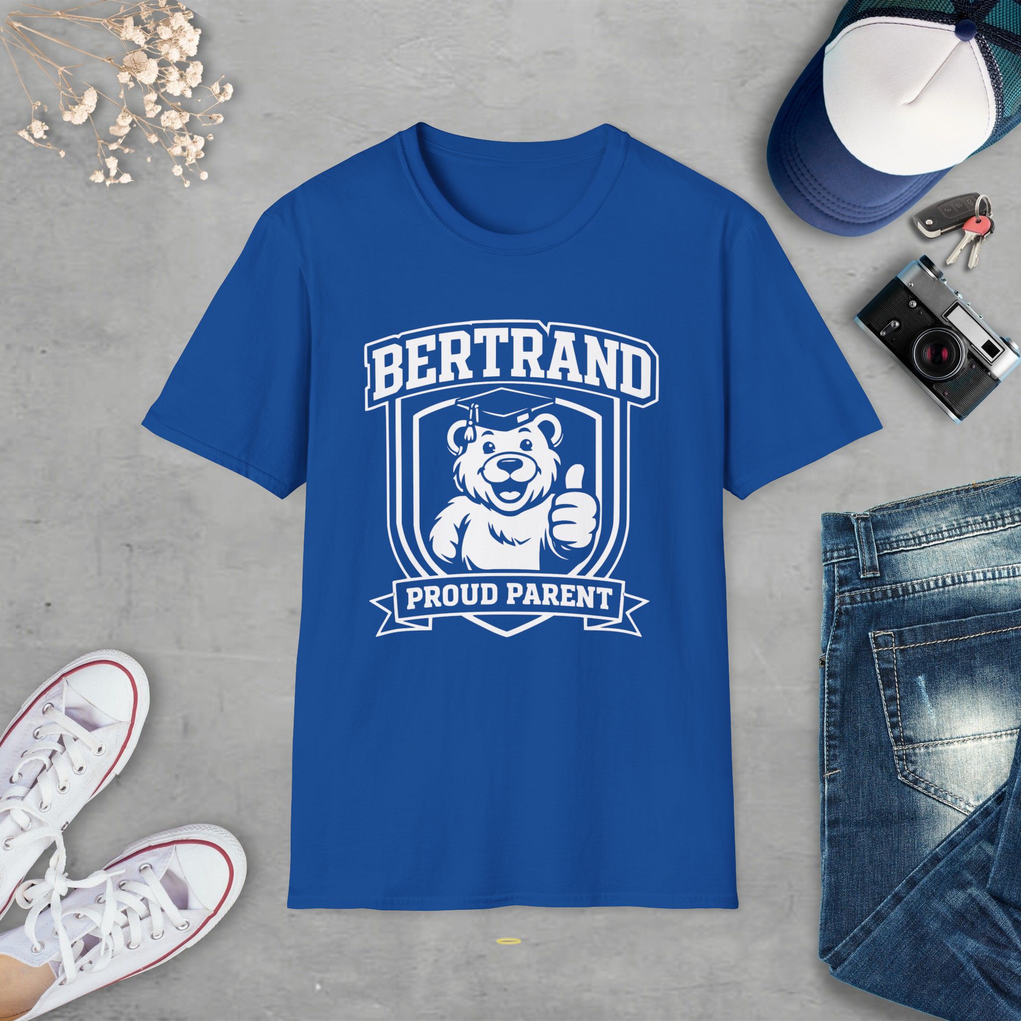 9800020469139887948_2048_custom.jpeg ADULT - Bertrand "B" Bear Tee - Proud Parent