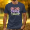 Retro Second Grade Teacher T-Shirt