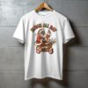 Sleigh All Day Santa Claus Scooter Festive Season T-Shirt