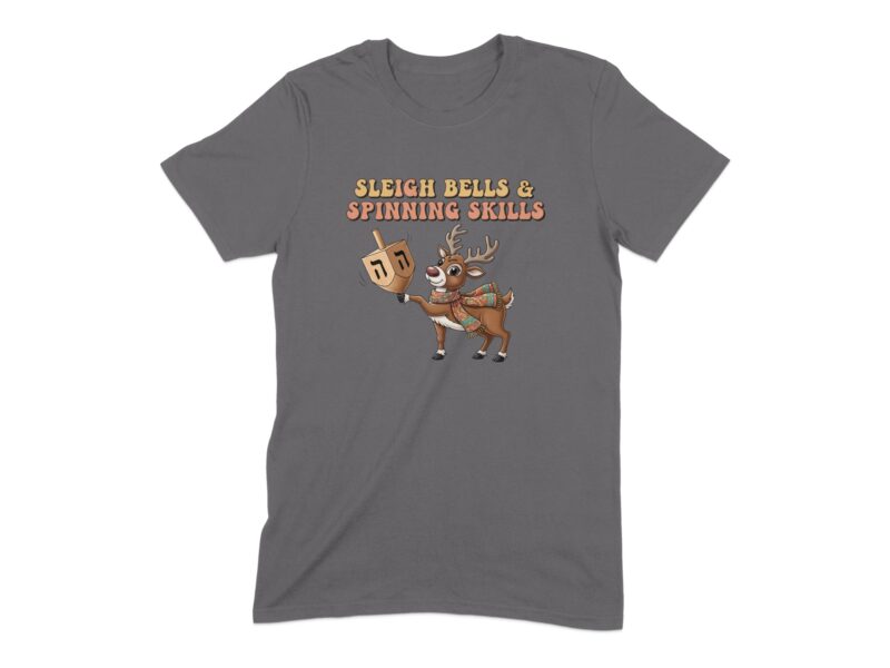Chrismukkah Reindeer Dreidel T-Shirt