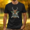 North Pole Flight Crew Aviator Deer T-Shirt