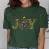 Botanical Joy Christmas Ornament T-Shirt