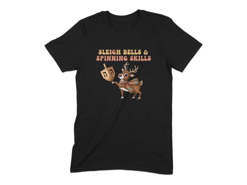 Chrismukkah Reindeer Dreidel T-Shirt