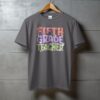 Retro Groovy Fifth Grade Teacher T-Shirt