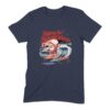 Vintage Surfing Santa Christmas T-Shirt