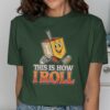 This Is How I Roll Funny Hanukkah Dreidel T-Shirt