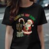 Passing The Light Along Christmas Hanukkah Santa T-Shirt